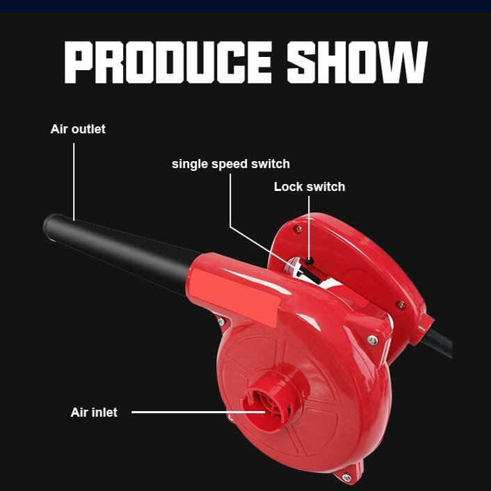 Picture of Max Electric Air Blower Machine 2 In 1 Premium Quality 600 Watts - Tools - Red - Int: One size