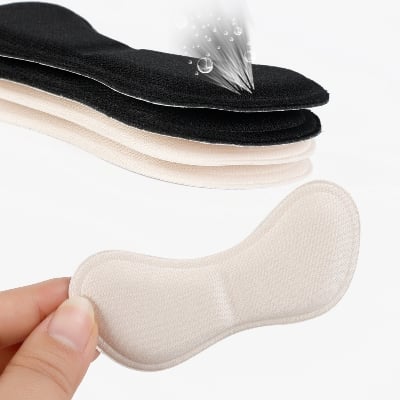Picture of 2 pcs Insole Pad Inserts Heel Post Back Breathable Anti-slip for High Heel Shoe High Heel Shoes Insoles Memory Foam - Multicolor - Int: One size