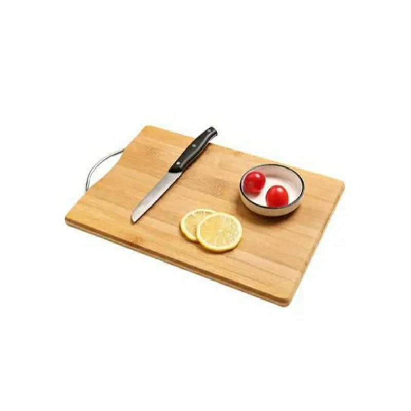 Picture of Wooden cutting and choping board with handle
