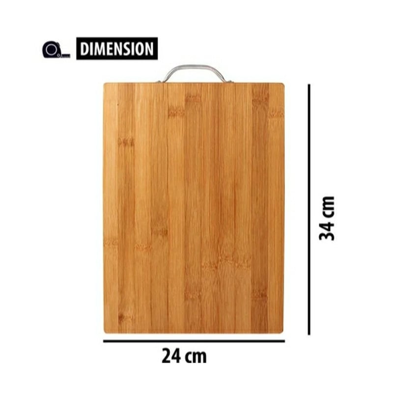Picture of Wooden cutting and choping board with handle