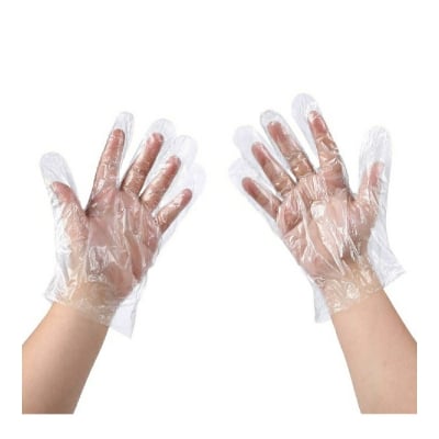 Picture of China Super Household Gloves Hygienic Transparent Gloves 100 pcs packet