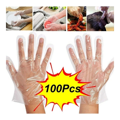 Picture of China Super Household Gloves Hygienic Transparent Gloves 100 pcs packet