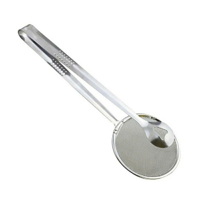 Picture of Stainless Steel Net Folder Oil Drain Food Clip Strainer