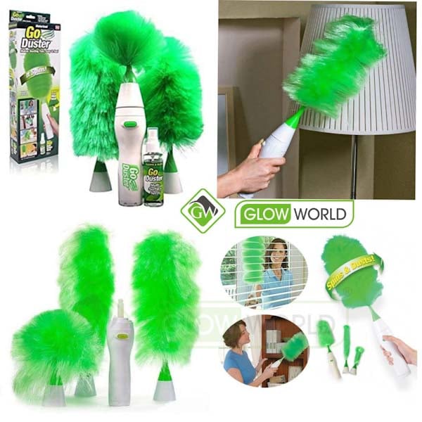 Picture of Go Spin duster 360 degree / Magic Spin Duster Motorized - Green - Int: One size