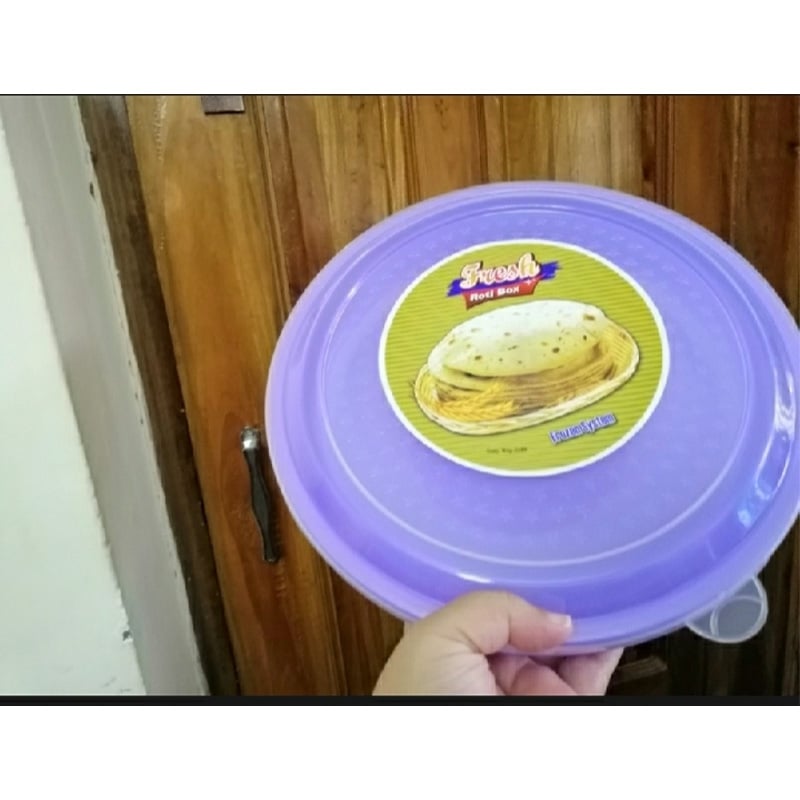 Picture of Roti Box - Convenient Container for Fresh Rotis Lightweight On the Go or at Home - Roti Box