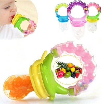 Picture of Silicone Baby Fruit Feeding Pacifier - Multicolor