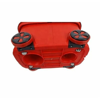 Picture of 360 Degree Floor Magic Rotating Mop Bucket Set with 2 Microfiber Mop Heads Used for Floor