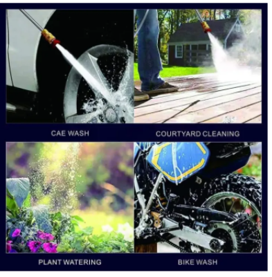 Picture of Double Battry Rechargeable Car washer Gun Machine - Black - Int: One size
