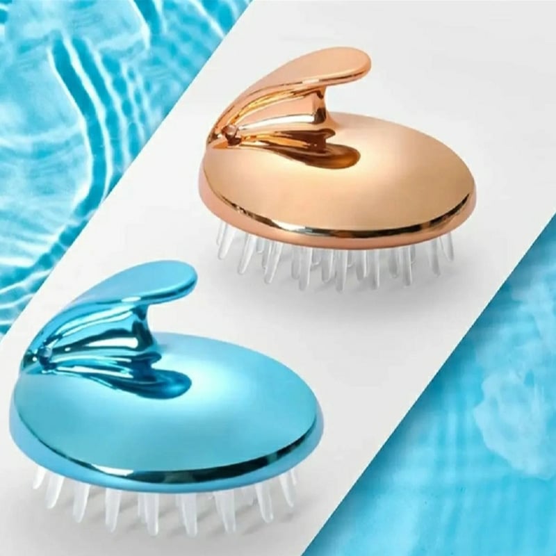 Picture of Silicone Shampoo Brush and Sculp Massager - Hair Brush