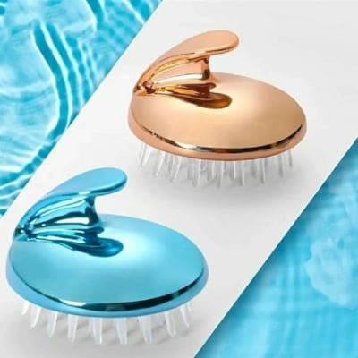 Picture of Silicone Shampoo Brush and Sculp Massager - Hair Brush