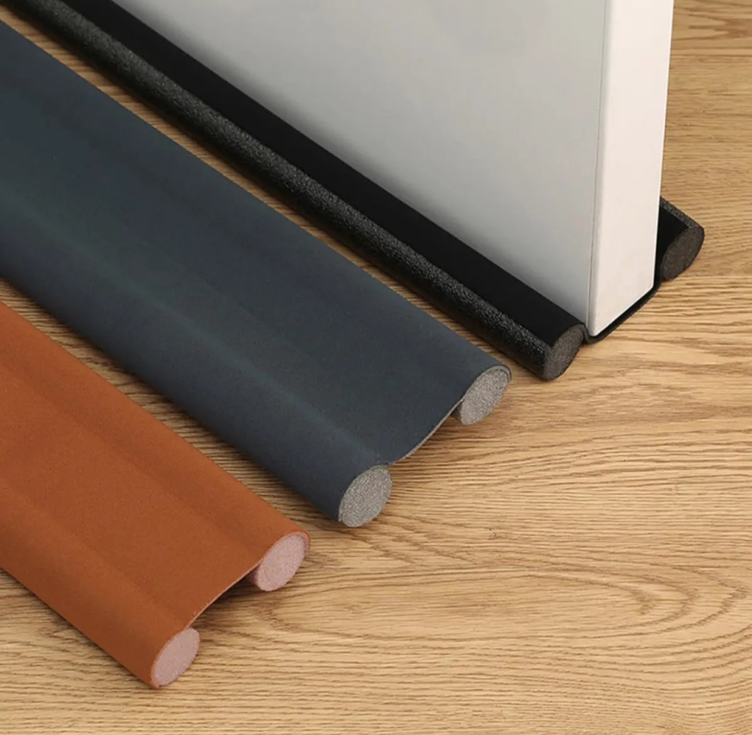 Picture of Door Draft and Dust Stopper Door Air Stopper Door Bottom Sealing Strip 37 Inches Door Draft Door gap and Dust Stopper Door Insect Protector - Multicolor - Int: One size