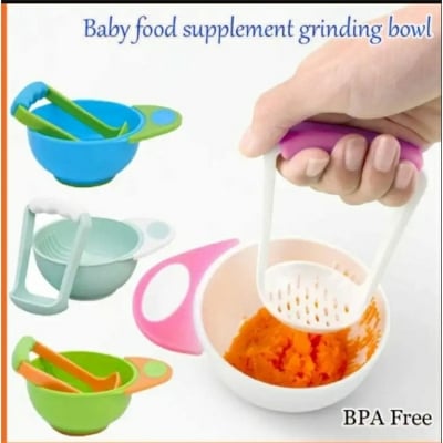 Picture of Baby Food Grinding Mash Bowl for Homemade Baby Food (Mesh BATI)