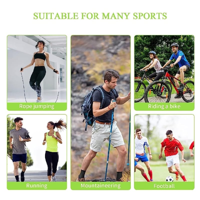 Picture of Ankle Brace, Ankle Support with Adjustable Strap for Weak Ankles, Sleeve Socks for Ligament Damage, Sprained Ankle, Plantar Fasciitis, Achilles Tendonitis, One Size for Men & Women