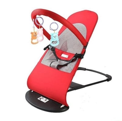 Picture of New Baby Bounching Chair With Toy - Red - Int: One size