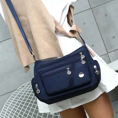 Picture of Fashion Women Single Shoulder hand Bag Crossbody Bag ( Blue Colour ) - Blue - Int: One size