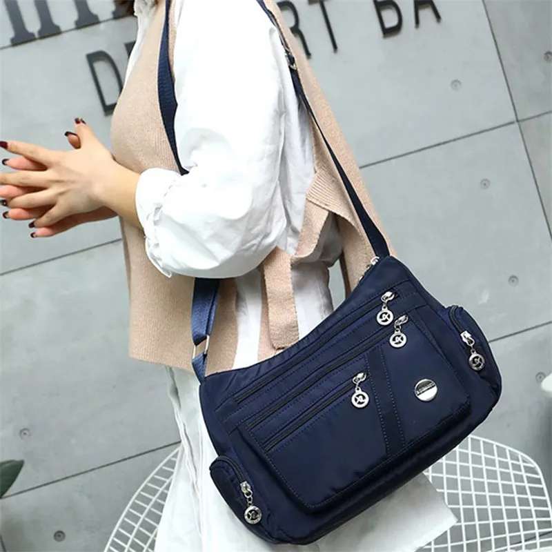 Picture of Fashion Women Single Shoulder hand Bag Crossbody Bag ( Blue Colour ) - Blue - Int: One size