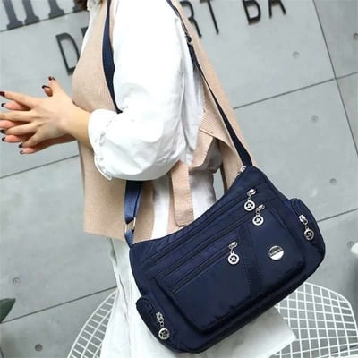 Picture of Fashion Women Single Shoulder hand Bag Crossbody Bag ( Blue Colour ) - Blue - Int: One size