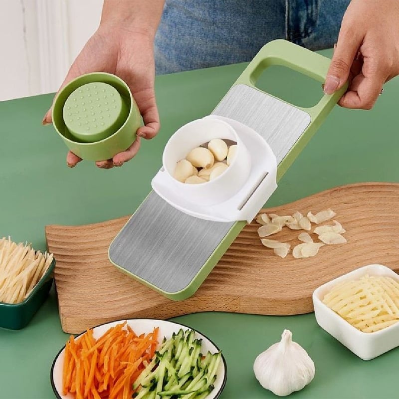 Picture of 5 In 1 Kitchen Vegetable Cutting Tools Vegetable Cutter Grater for Vegetables Slicers Shredders Multi Slicer Peeler Carrot Fruit