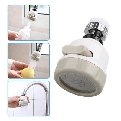 Picture of Multifunctional Kitchen Faucet Tap with Water Purifier - 360° Rotating, 3-Level Water Flow, Filtered Water Tap