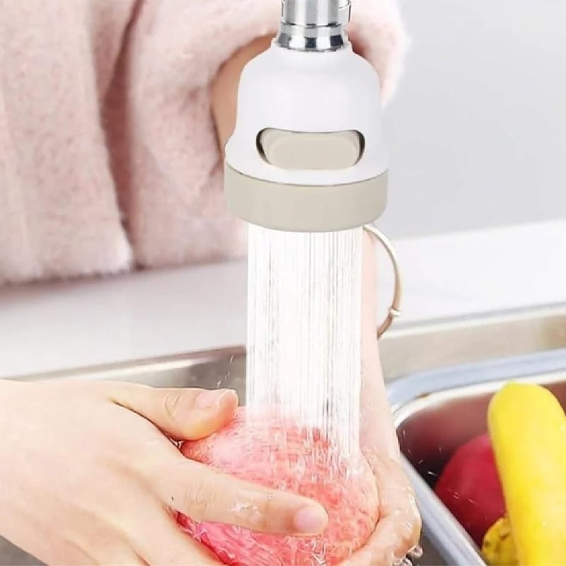 Picture of Multifunctional Kitchen Faucet Tap with Water Purifier - 360° Rotating, 3-Level Water Flow, Filtered Water Tap
