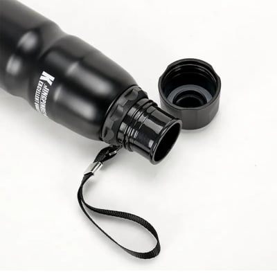 Picture of 500ML Army Fan Stainless Steel Camouflage Water Bottle Wide Mouth Double Wall Vacuum Sport Water Bottle