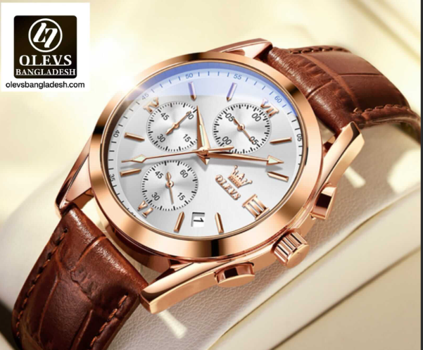 Picture of Exclusive new OLEVS Brands Luxury Men's Watch Code 2827 White - Int: One size