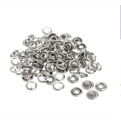 Picture of Sewing Prong Rings Five Claw Buckle Rivet Buckle Buttons Fastener Clothing Buttons Pliers Hand Pressure Plier Claw Buckle Install Tool Snap Install Tool. - Multicolor - Int: One size
