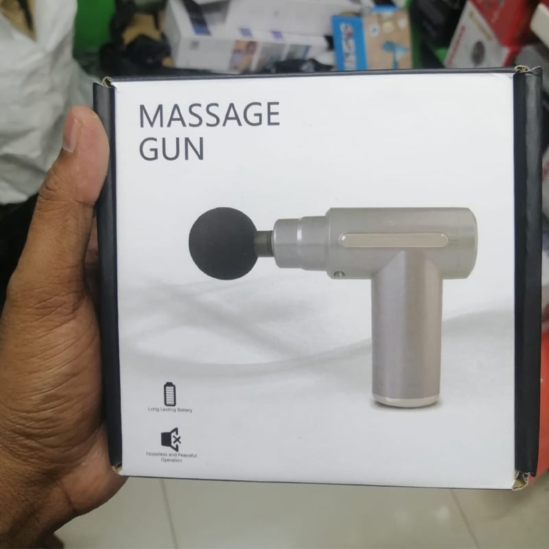 Picture of Portable mini massager deep tissue Therapy to relieve muscle soreness, used for athletes, percussion muscle massager and back massager