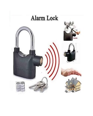 Picture of Security Alarm Lock For Your Bike , Home - Black - Int: One size