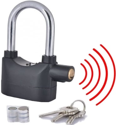 Picture of Security Alarm Lock For Your Bike , Home - Black - Int: One size