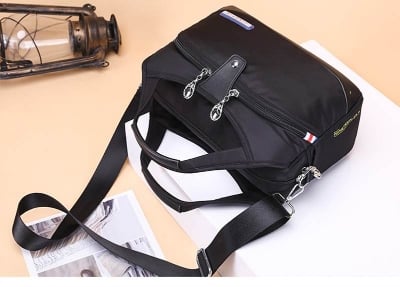 Picture of Black Color-Large Capacity Waterproof Anti-theft Fashion - Black - Int: One size