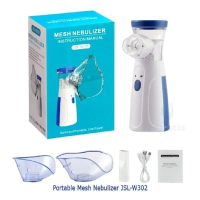 Picture of Portable Mesh Nebulizer Silent & Rechargeable Inhaler for Kids & Adults