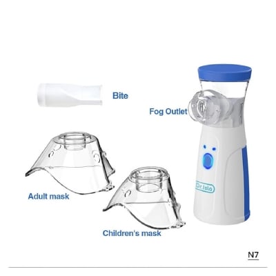Picture of Portable Mesh Nebulizer Silent & Rechargeable Inhaler for Kids & Adults
