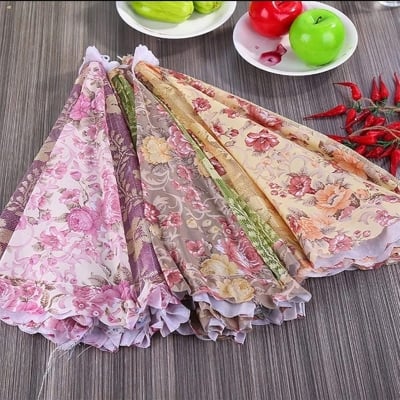 Picture of Foldable Umbrella Shape Dining Table Anti Mosquito Dish Tent Table Cover Food Lid Food Cover Kitchen Gadgets