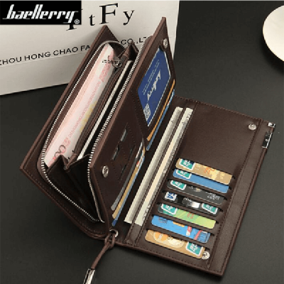 Picture of Smart New Baellerry Long Men Wallets Top Quality - Multicolor - Int: One size