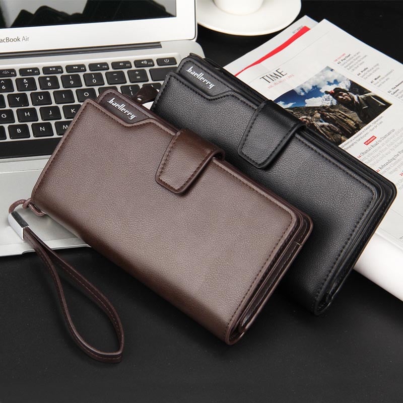 Picture of Smart New Baellerry Long Men Wallets Top Quality - Multicolor - Int: One size