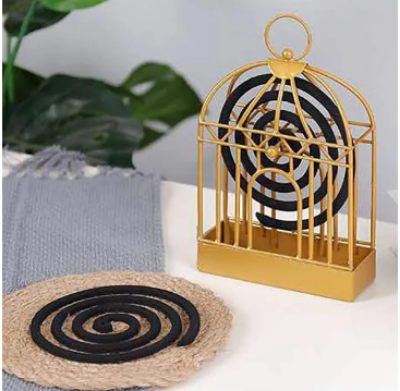 Picture of Exclusive Mosquito Coils Box,Mosquito Coil Rack Plate with Cover and Handle for Home,Outdoor,Mosquito Coil Holder - Multicolor - Int: One size