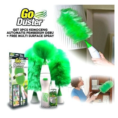 Picture of New Go Spin duster 360 degree / Magic Spin Duster Motorized - Green - Int: One size