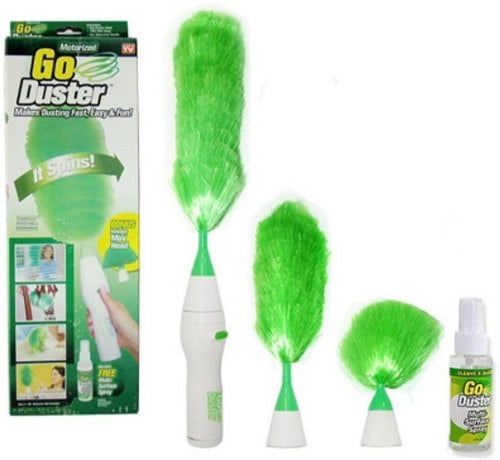 Picture of New Go Spin duster 360 degree / Magic Spin Duster Motorized - Green - Int: One size