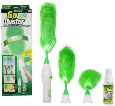 Picture of New Go Spin duster 360 degree / Magic Spin Duster Motorized - Green - Int: One size