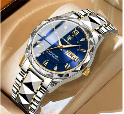 Picture of Poedagar  Update version 2025 Water Proof Watch Model  Color Silver - Blue...... - Int: One size