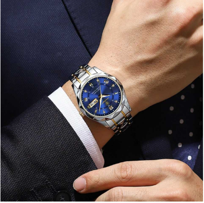 Picture of Poedagar  Update version 2025 Water Proof Watch Model  Color Silver - Blue...... - Int: One size