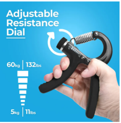 Picture of Adjustable Hand Grip 5-60Kg - Strengthen Your Grip With Precision And Comfort Using This Adjustable Hand Grip - Multicolor - Int: One size