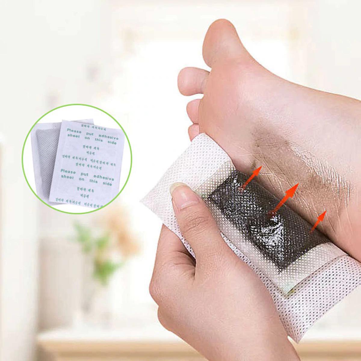 Picture of Kinoki Cleansing Detox Foot Pad - 10 Pads - White - Int: One size