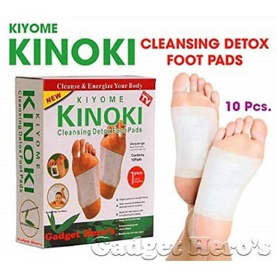 Picture of Kinoki Cleansing Detox Foot Pad - 10 Pads - White - Int: One size
