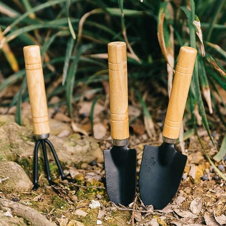 Picture of Garden Tools Set Large 7" - 3 Pieces Big Gardening Tools - Multicolor - Int: One size