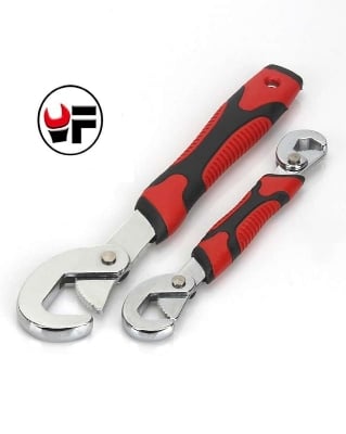 Picture of 8-32mm Multi-function Quick Snap n Grip Auto Wrenches Set For Multi Purpose Uses - Red - Int: One size
