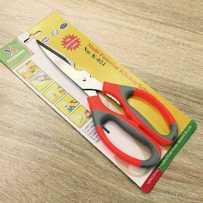 Picture of Multifunctional Stainless Steel kitchen scissors bottle opener for fish scales, walnut, shrimp, crab, chicken Etc-Kitchen Accessories - Multicolor - Int: One size