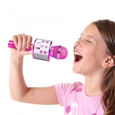 Picture of Wireless Bluetooth Microphone Speaker New Karaoke - Multicolor - Int: One size