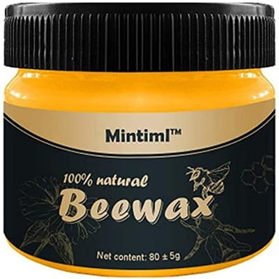 Picture of New Beewax Wood Polish Polisher Polishing Compound Wax Floor Seasoning Furtniture Wrap Care Magic Repair Traditional All-Purpose Wood - Int: One size
